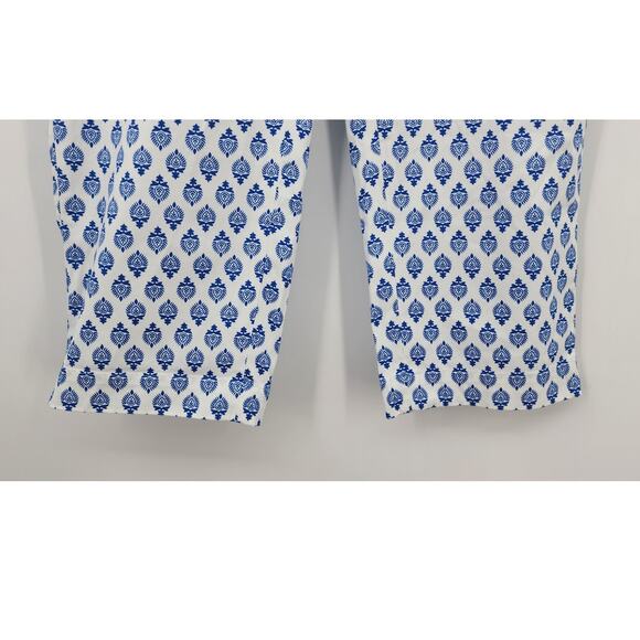 New NWT Talbots Perfect Skimmer Novelty Print Cropped Pants Size 14 - Picture 8 of 14